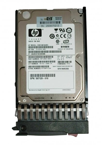   HP 512544-002 146Gb SAS 2,5" HDD