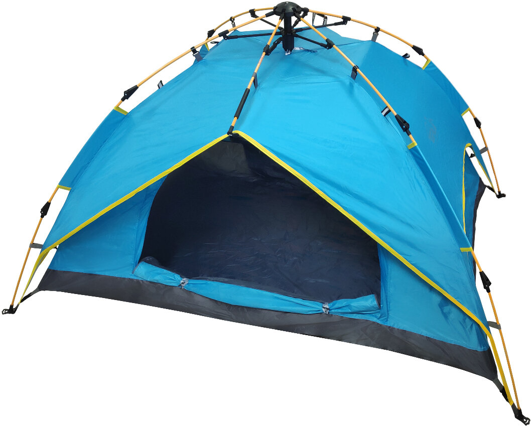 Палатка туристическая Campinger 2х-местная (BC-145) синяя