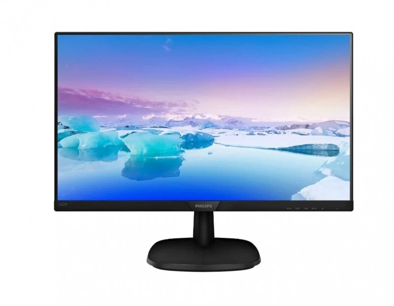 Монитор Philips 22" 223V7QSB/00 1920x1080 IPS WLED 76Гц 8ms VGA DVI