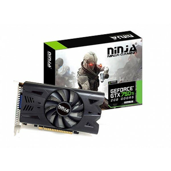 Видеокарта Sinotex Ninja GTX750Ti (640SP) 4G 128BIT GDDR5 (DVI/HDMI/CRT)PCIE, NH75TI045F, RTL (20)