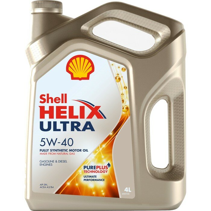 Shell Масло моторное Shell Helix Ultra 5W-40, 4 л 550040755