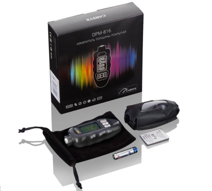 Толщиномер Carsys DPM-816 Pro c 2 чехлами