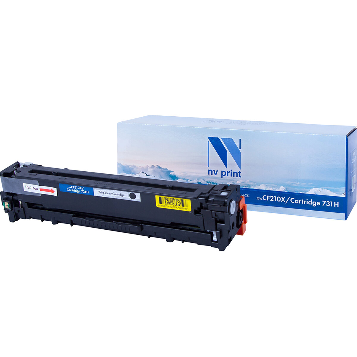 Картридж NV Print CF210A/Canon 731 Black для Нewlett-Packard LaserJet Color Pro M251n/M251nw/M276n/M276nw/Canon LBP-7100Cn/7110Cw (1600k)