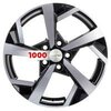 Диск 7*17 5*112 ET43 57,1 Khomen Wheels KHW1712 (Tiguan) Black-FP - изображение