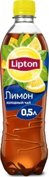 Липтон 0,5л. Лимон 12шт. Lipton Ice Tea - фотография № 2