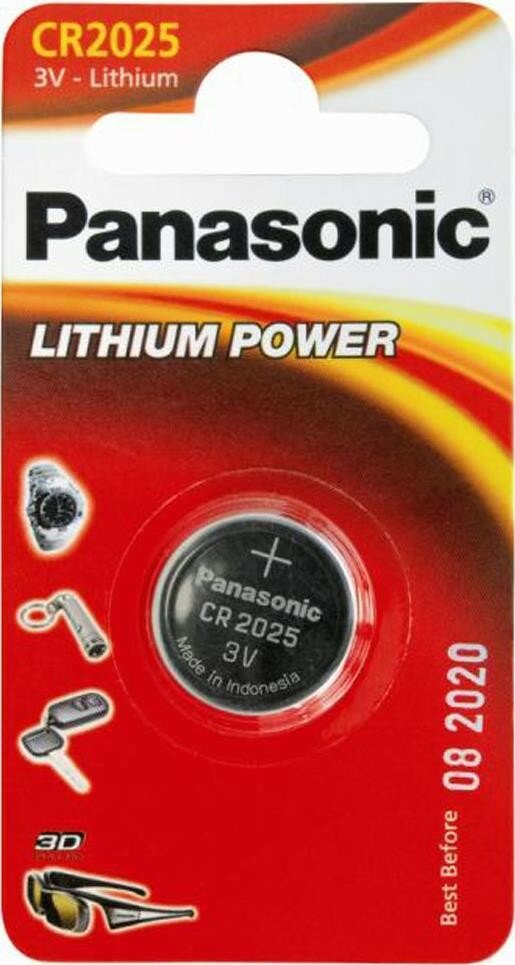 Батарейка Panasonic Lithium Coin CR2025