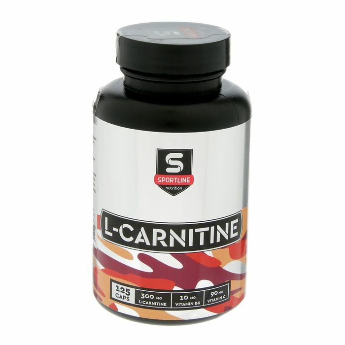SportLine L-Карнитин SportLine, спортивное питание, 125 капсул