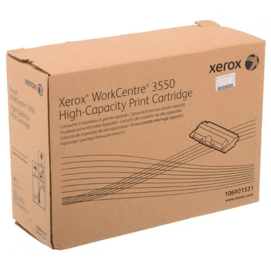 Картридж Xerox 106R01531 для Xerox WC 3550, черный