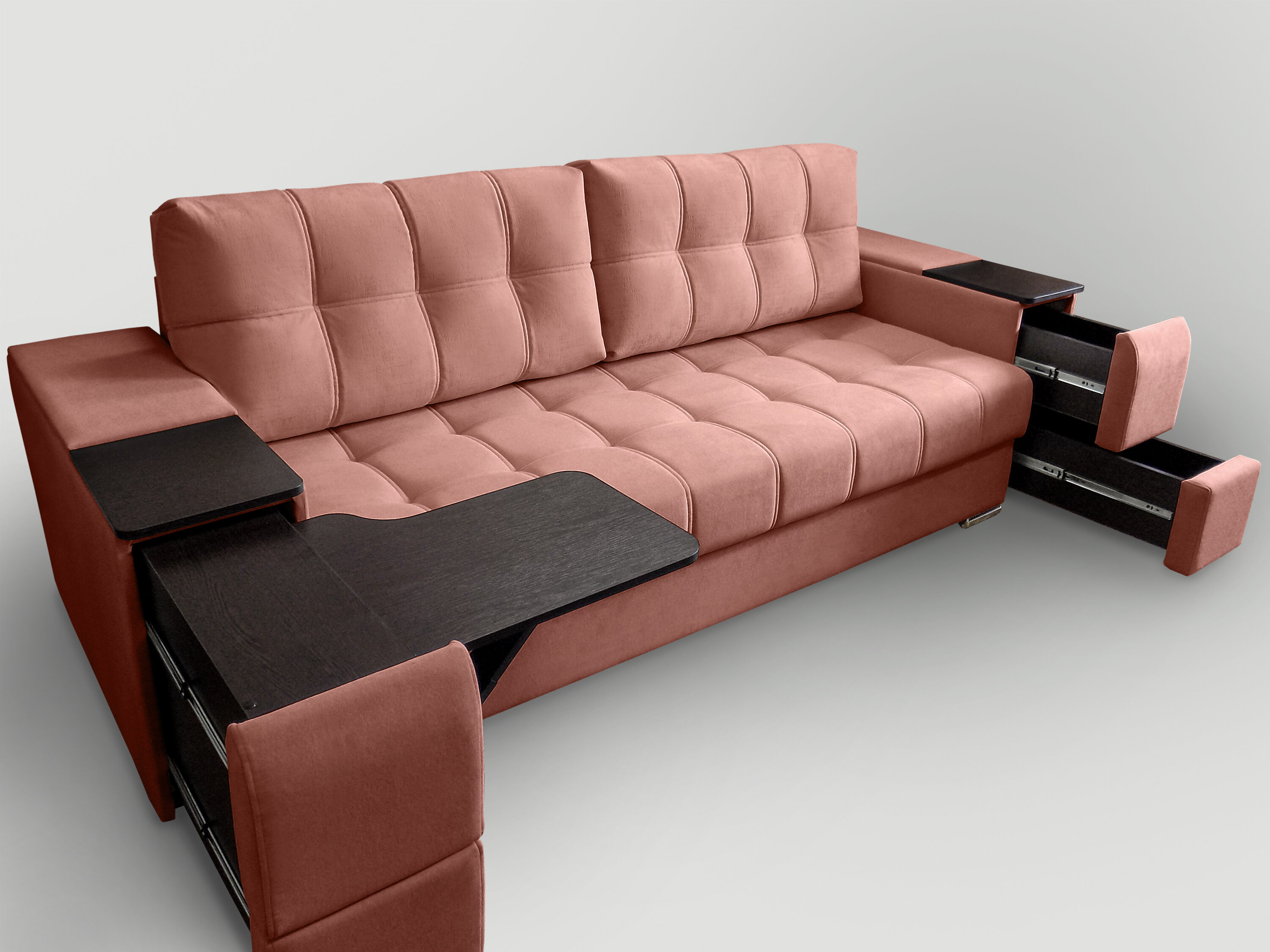 Прямой диван "Риф" Velutto 55 - фотография № 1