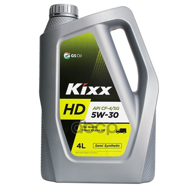 Kixx Kixx Hd (Dynamic) Cf-4/Sg 5W-30, Масло Моторное, Полусинтетика, 4Л