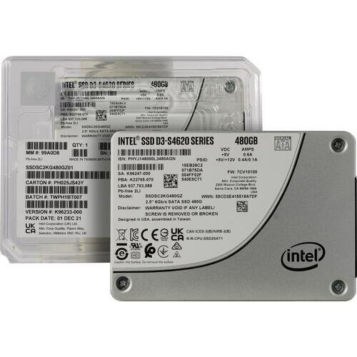 SSD Intel D3-S4620 SSDSC2KG480GZ01