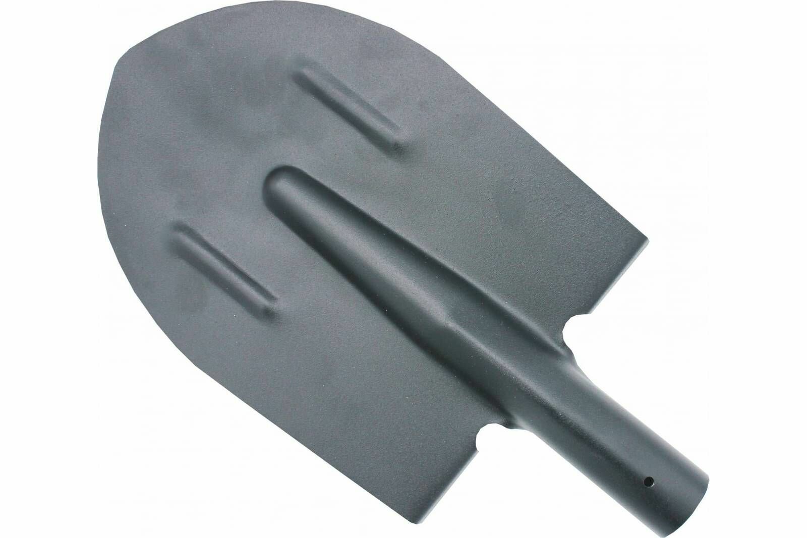 Лопата штыковая ЛКО, 21.5см с ребрами жесткости, без черенка, из стали, цвет черный, 1 шт - фотография № 1