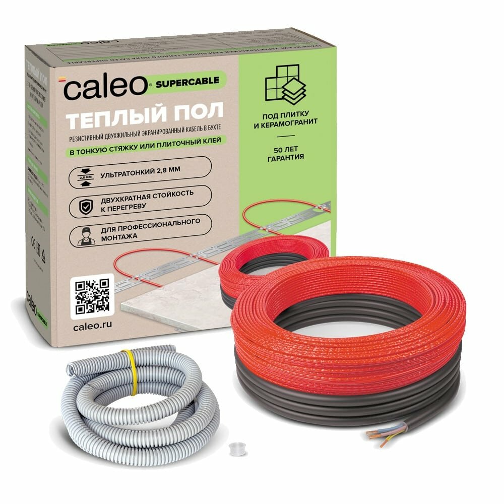 Caleo Комплект теплого пола Supercable 18W-10 УП-00000282