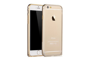 Фото Чехол Vouni Aluminum bumper для Apple iPhone 6 (золотистый, алюминиевый)