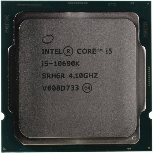 Процессор Intel Core i5-10600K LGA1200 6 x 4100 МГц