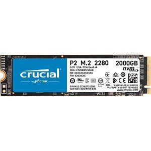 Жесткий диск SSD M.2 2Tb Crucial P2 (CT2000P2SSD8)