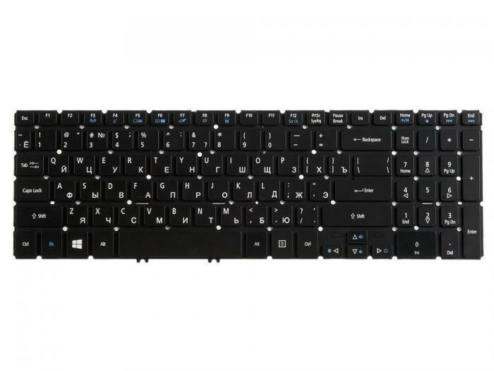 Клавиатура для ноутбука Acer для Aspire V5-552, V5-552P, V5-572, V5-572G, V5-572PG, V5-573, V5-573G, V5-573PG, V7-581, V7-581PG, V7-582, V7-582
