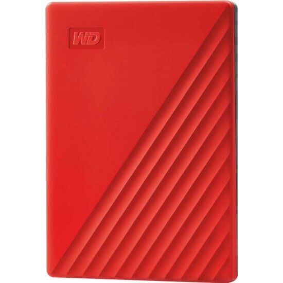 Внешний жесткий диск WESTERN DIGITAL 2.5' 2.0Tb USB 3.2 WD My Passport WDBYVG0020BRD-WESN Red