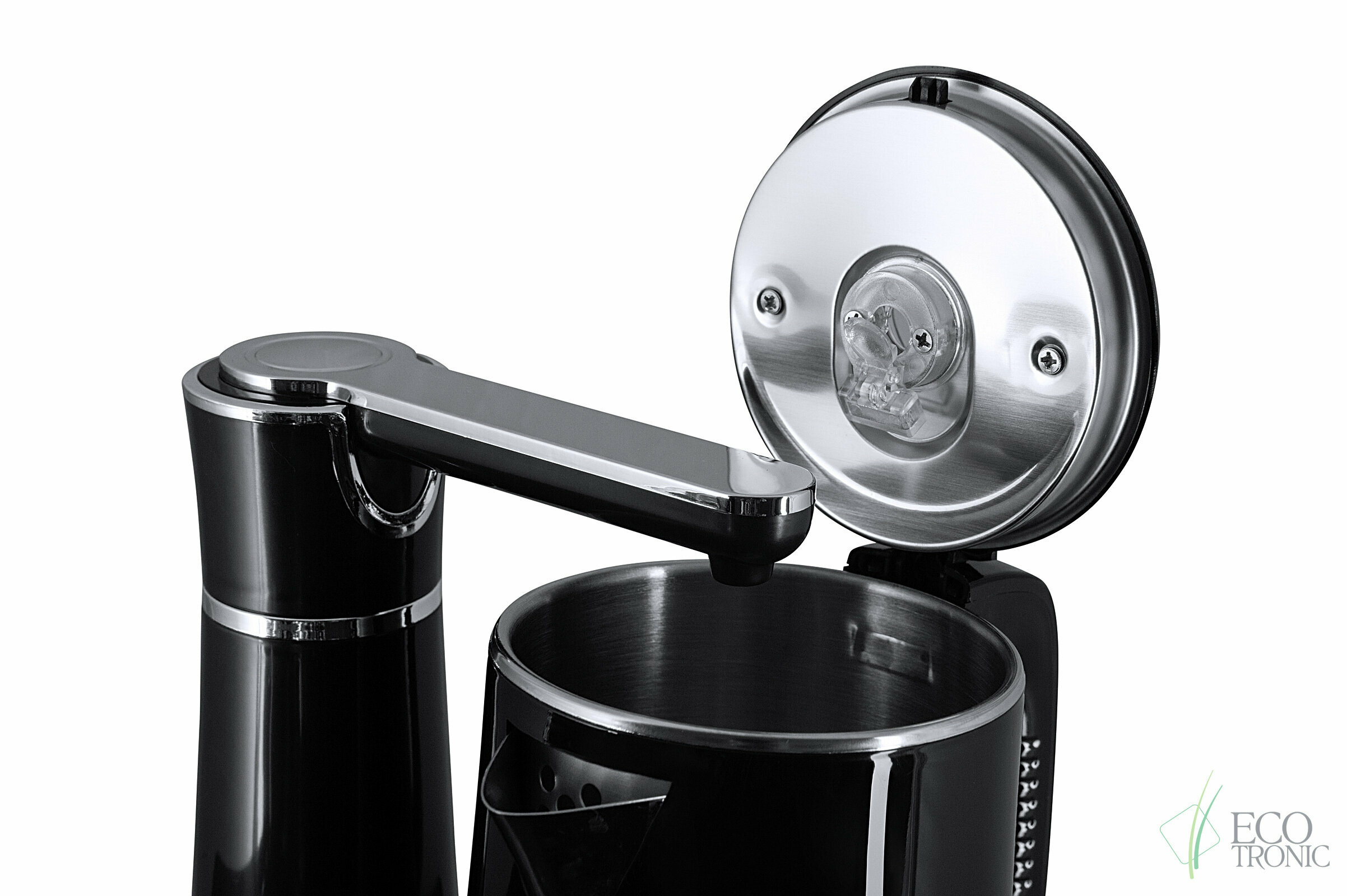 Кулер для воды с чайным столиком Тиабар Ecotronic TB7-LE gold - фотография № 10