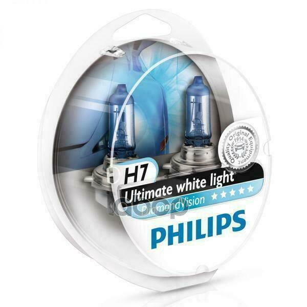  H7 (55w) Px26d Diamond Vision 5000k 12v 12972dv S2 (2) 69747928 Philips . 12972DVS2