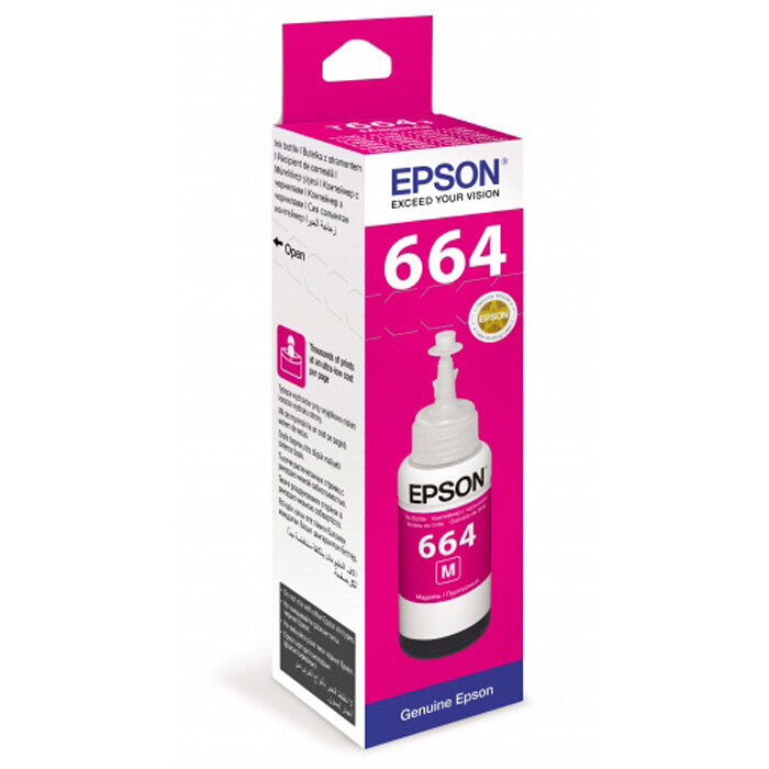  EPSON T6643 Magenta  L100/L110/L200/L210/L300 70 C13T66434A