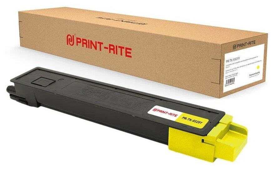 Картридж Print-Rite TFK882YPRJ PR-TK-8325Y TK-8325Y yellow (12000стр.) для Kyocera