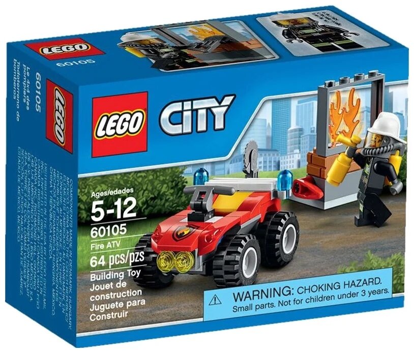 Lego Конструктор LEGO City 60105 Пожарный внедорожник