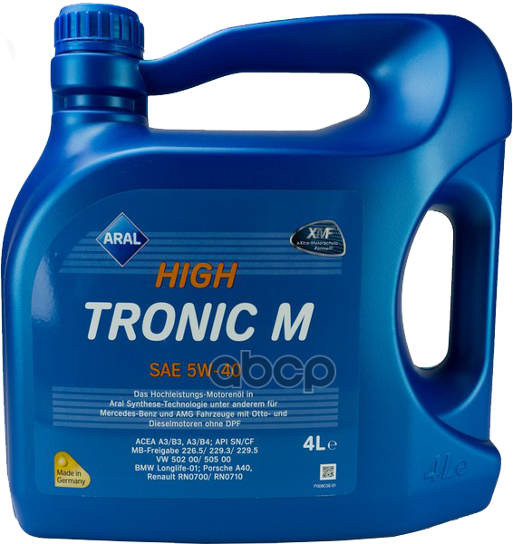 ARAL Aral Масло High Tronic M 5w-40 (Synt) 4л