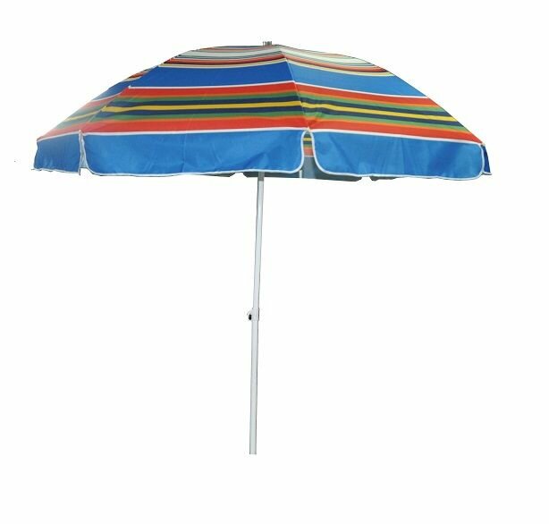 Зонт Мебельторг 2,4м WRU053 (плотная ткань) Разноцветный - фотография № 2