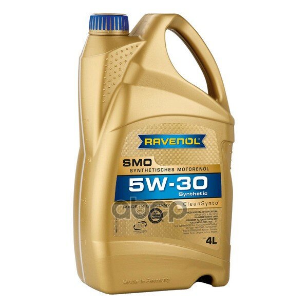 Синтетическое моторное масло RAVENOL SMO SAE 5W-30