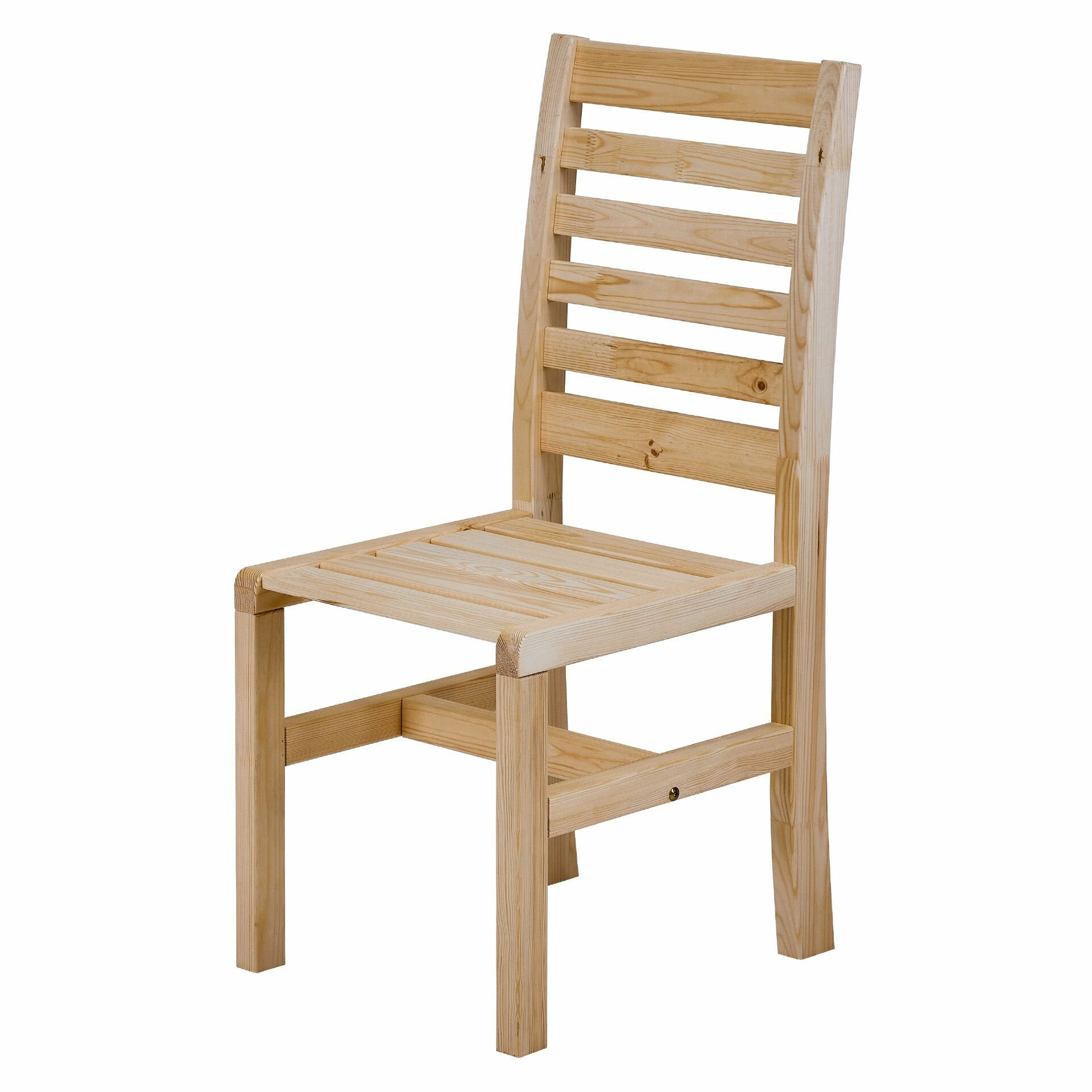 Деревянный стул кухонный, обеденный стул со спинкой, дэнвер - фотография № 1