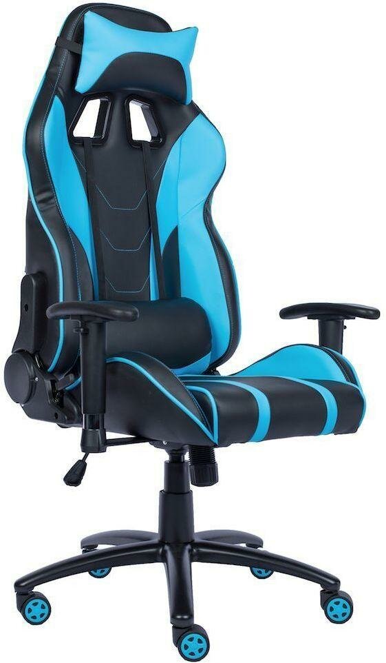 Компьютерное кресло Everprof Lotus S16 Экокожа голубая