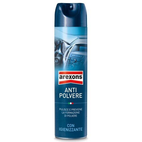 8346/7128 AREXONS Anti-Dust. Защита приборной панели и пластиковых деталей от пыли с антистатиком (аэрозоль). 400 мл.