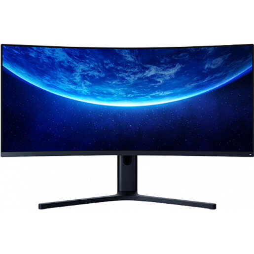 Xiaomi 34" Curved Mi Monitor SVA 3440x1440 144Hz 4ms 300cd 3000:1 8bit 178/178 2xHDMI2.0 2xDisplayPort2.0 FreeSync AudioOut VESA