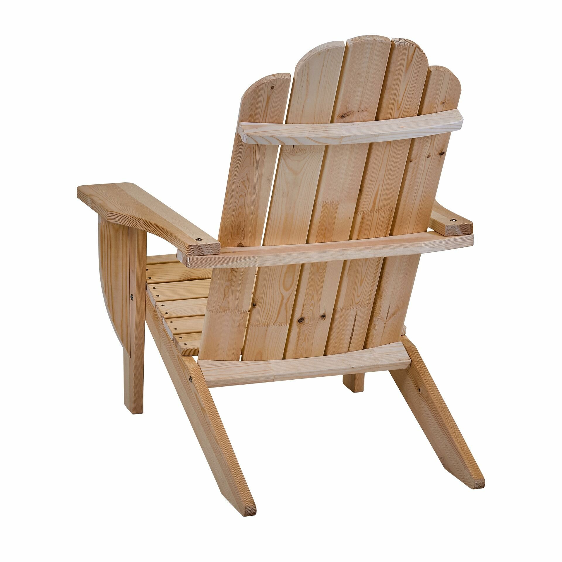 Кресло садовое ройял адирондак, деревянное - фотография № 11