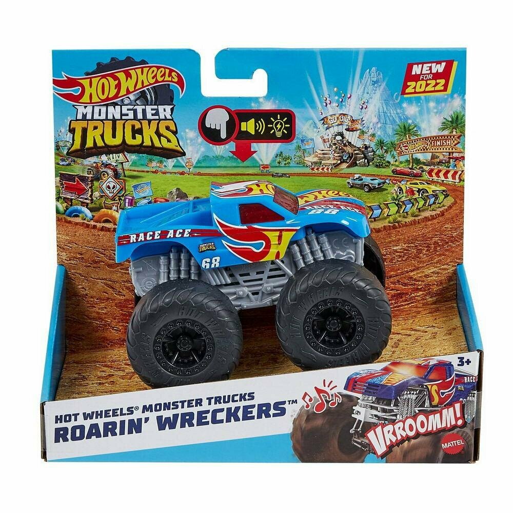 Игровой набор Mattel Hot Wheels Монстр трак увеличенный в асс. HDX60