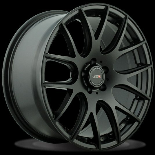 Колесный диск vissol v-001 9.5x18/5x120 et40 d74.1 satin-black