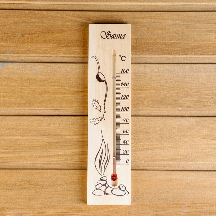 Термометр "Sauna" для бань и саун мод.ТСС-1 от 0° до +160°C микс