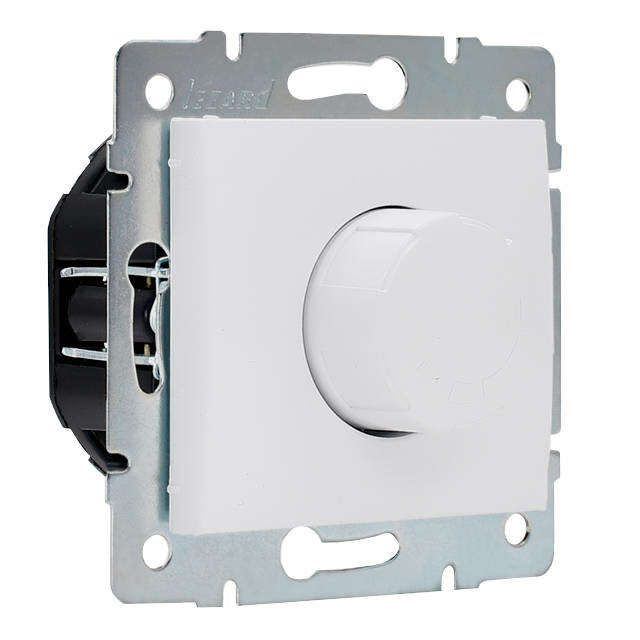 фото Диммер поворотный lezard karina 800вт белый