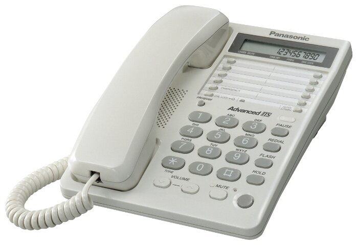 Телефон Panasonic KX-TS2362RUW, белый
