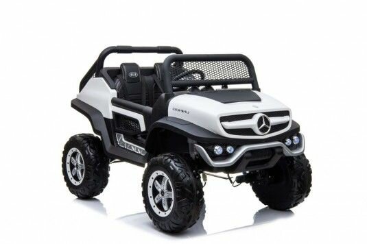 Электромобиль RiverToys P555BP MERCEDES Unimog 4*4 Белый