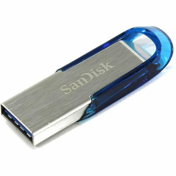 Флеш-диск USB 32Гб Sandisk Cruzer Ultra Flair ( SDCZ73-032G-G46B ) USB3.0 Синий