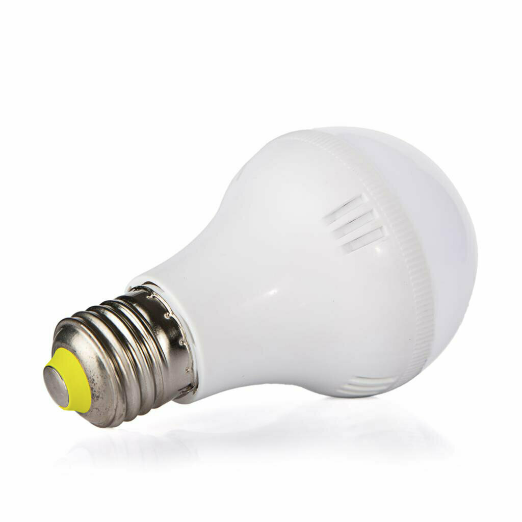 Лампа (LED), цоколь E27, 7Вт, стандарт, цвет свечения теплый белый, комплект 10 штук - фотография № 3