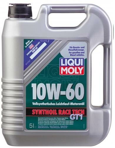 LIQUI MOLY 1944 масло моторное Synthoil Race Tech GT1 10W-60 (5L)