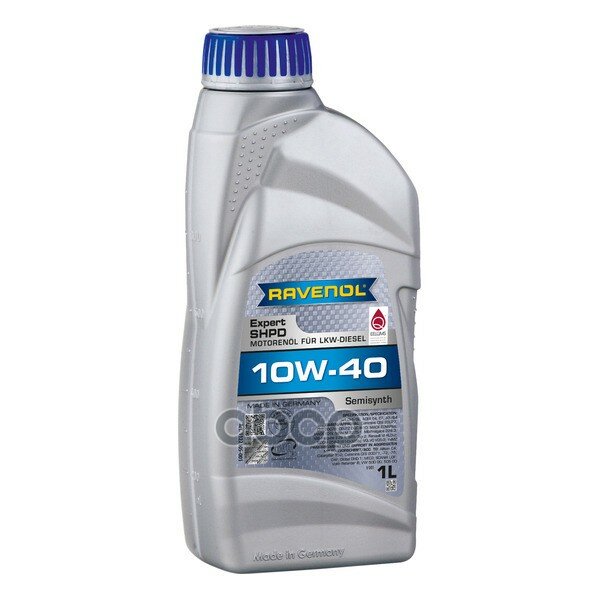 Синтетическое моторное масло RAVENOL Expert SHPD 10W-40
