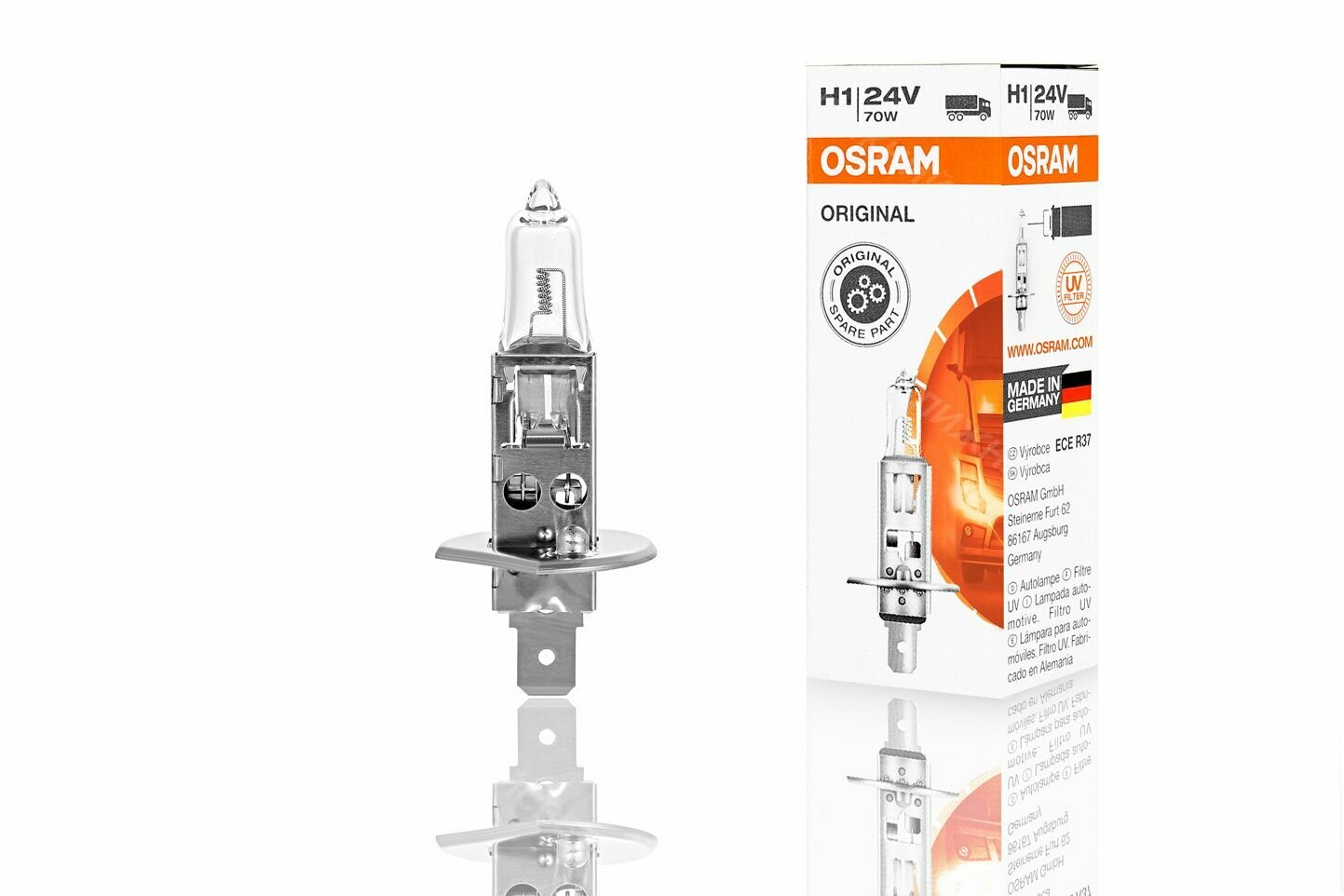 Лампа H1 70W 24V 64155 Osram