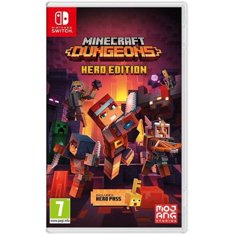 Minecraft Dungeons (русские субтитры) (Nintendo Switch)