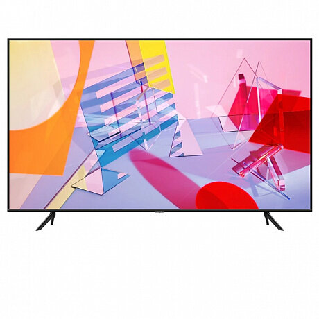 Телевизор QLED Samsung QE75Q60TAU TV, черный