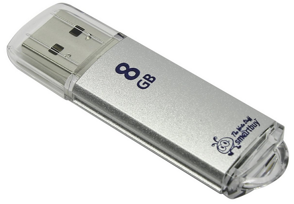 Накопитель USB 2.0 8GB SmartBuy SB8GBVC-S