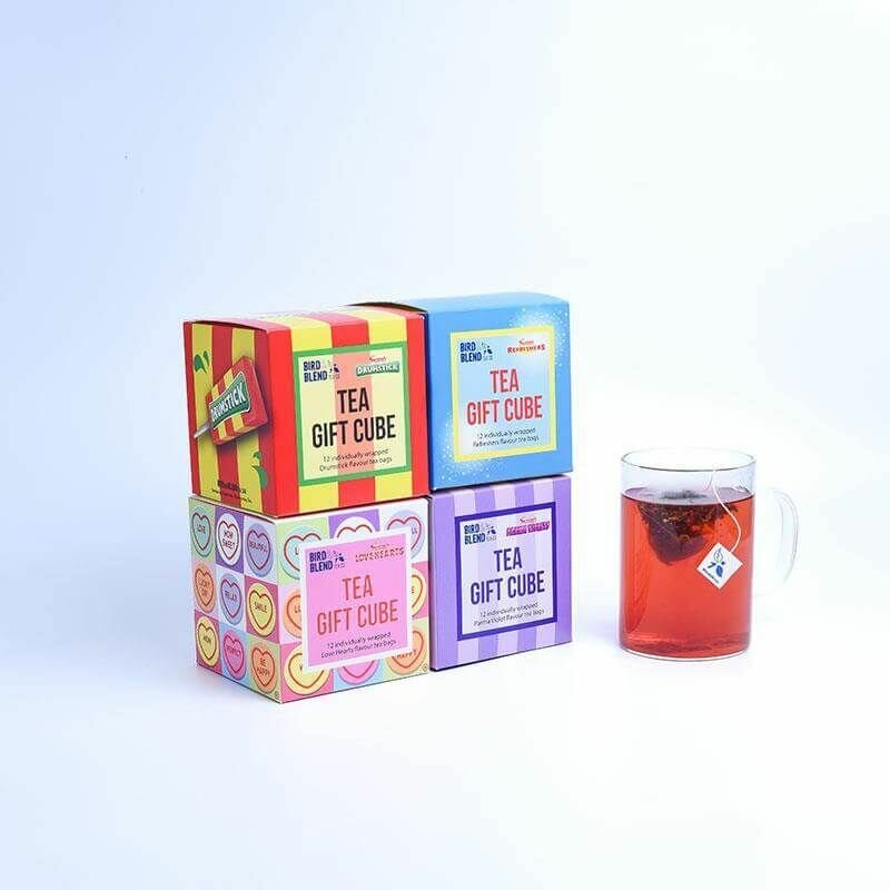Чай листовой Bird&Blend SWIZZELS SWEET, набор из 4 коробочек - фотография № 2